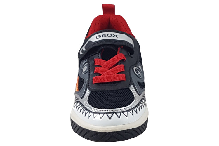 Geox J Inek Boy J559CD Black/Red Boys Sports