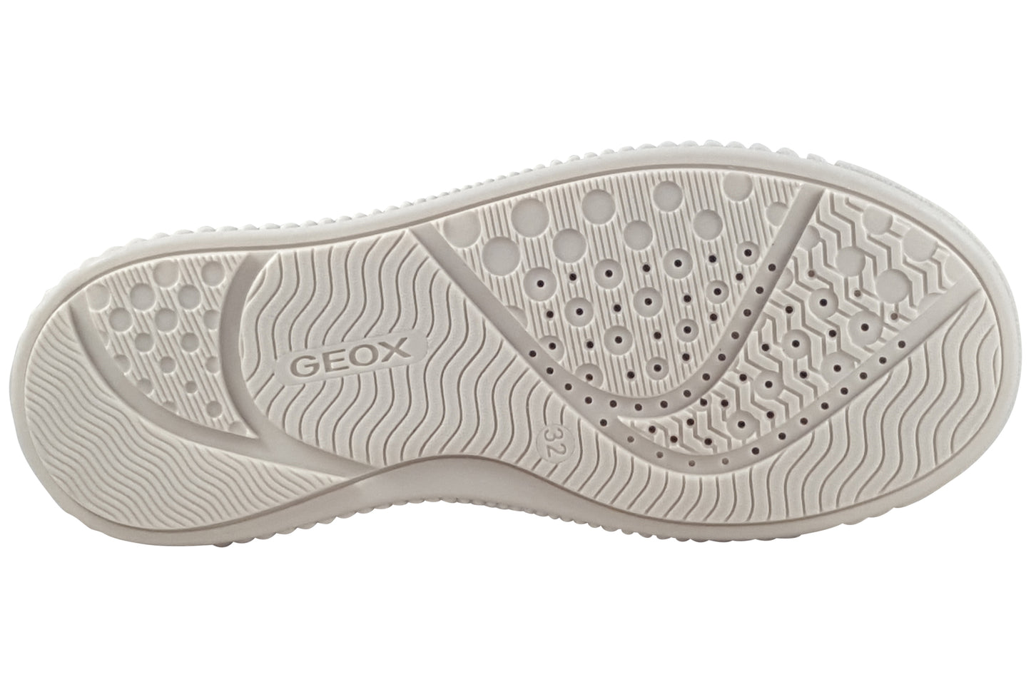 geox j laquinny girl j56m3b ivory platinum sole