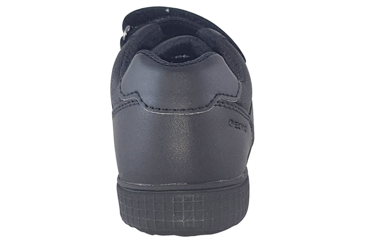 Geox J Poseido BTS Black Boys School Shoes