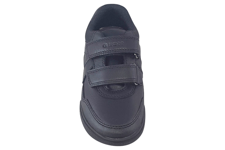 Geox J Poseido BTS Black Boys School Shoes