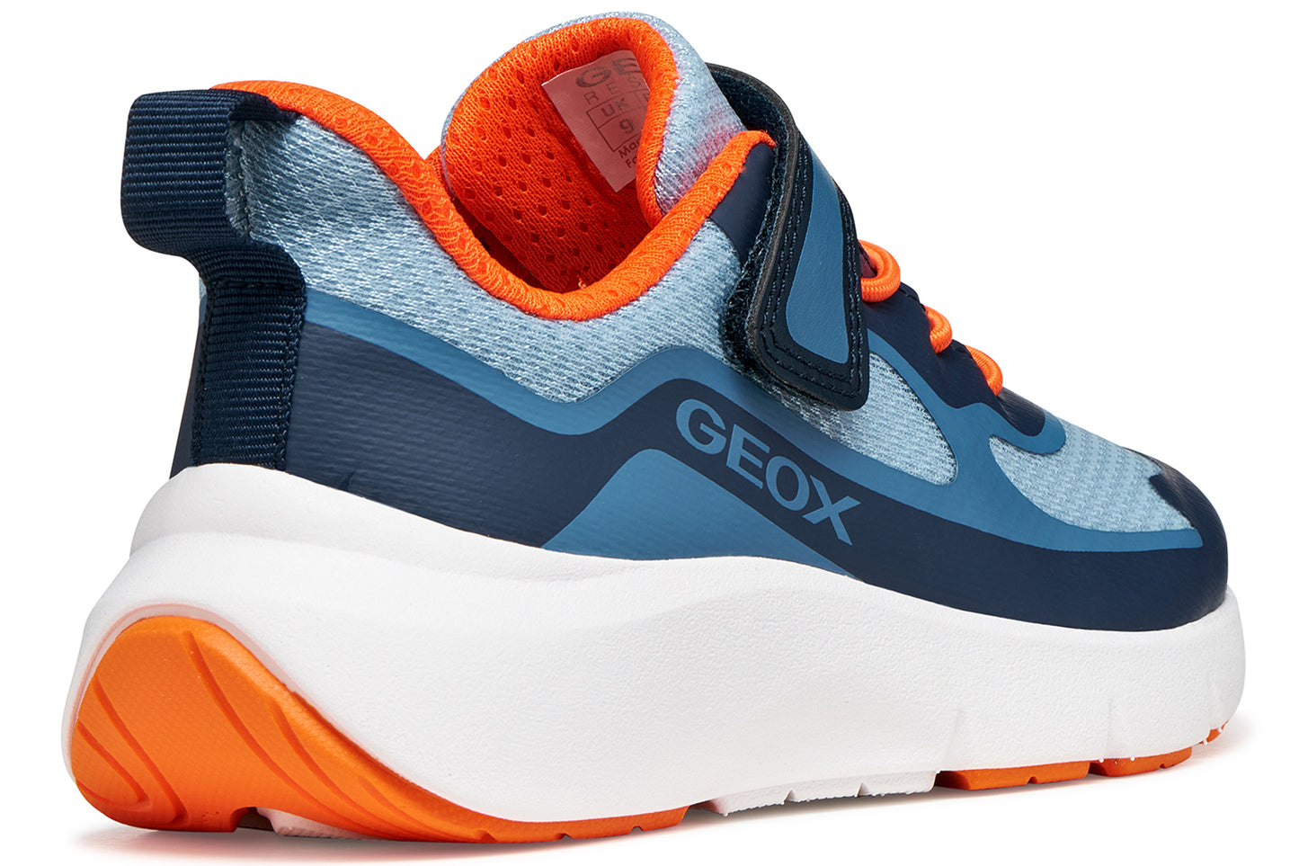 Geox J Pro-Ran Boy J65P7F Navy/Orange Boys Sports
