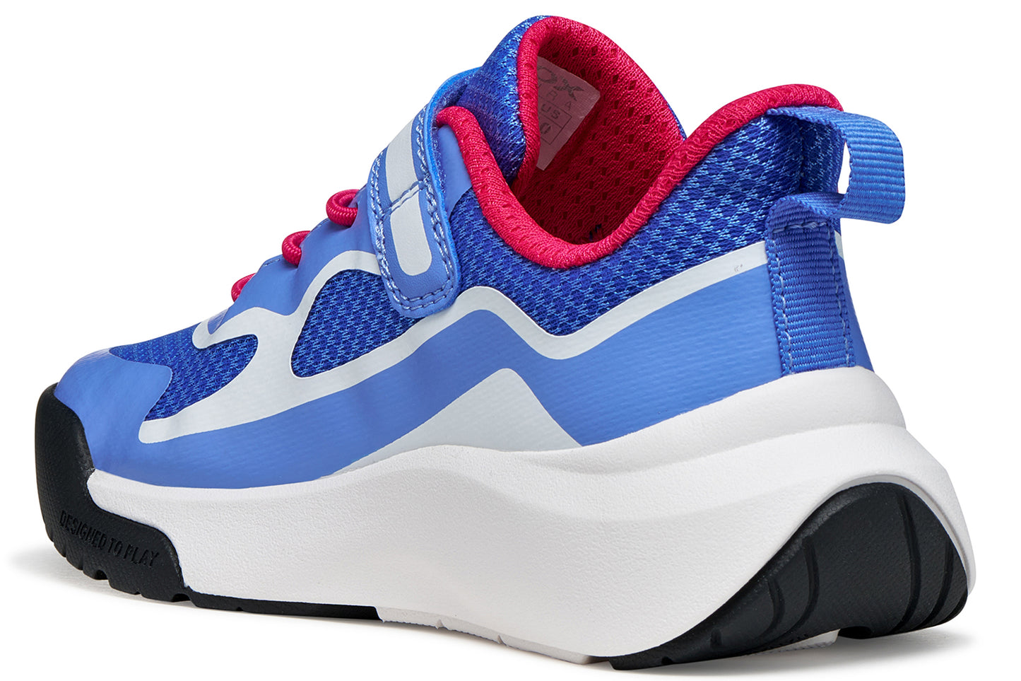 Geox J Pro-Ran Girl J65PAC Blue/White Girls Sports
