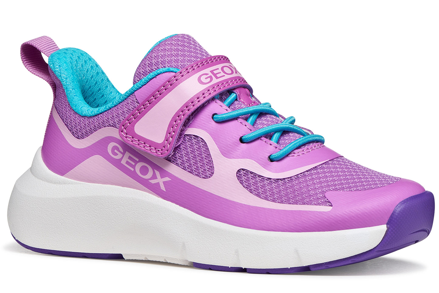 Geox J Pro-Ran Girl J65PAC Purp/Lilac Girls Sports