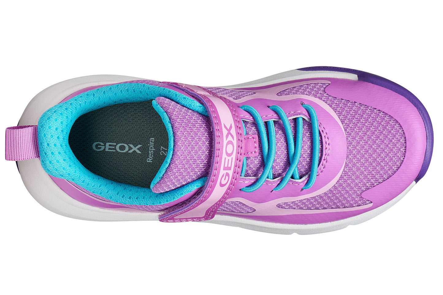 Geox J Pro-Ran Girl J65PAC Purp/Lilac Girls Sports