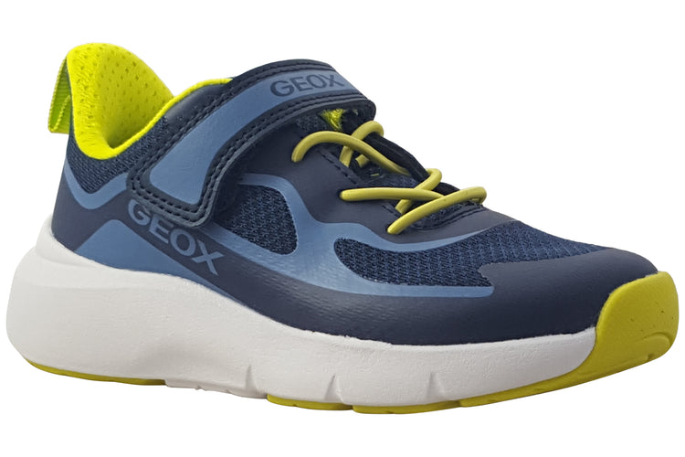 Geox J Pro-Ran Boy J65P7F Navy/Light Blue Boys Sports
