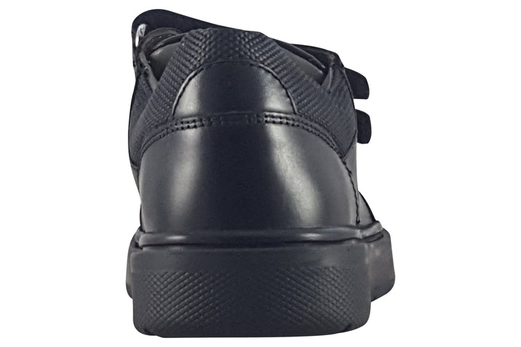 Geox J Riddock J847SF Black Boys School Shoes