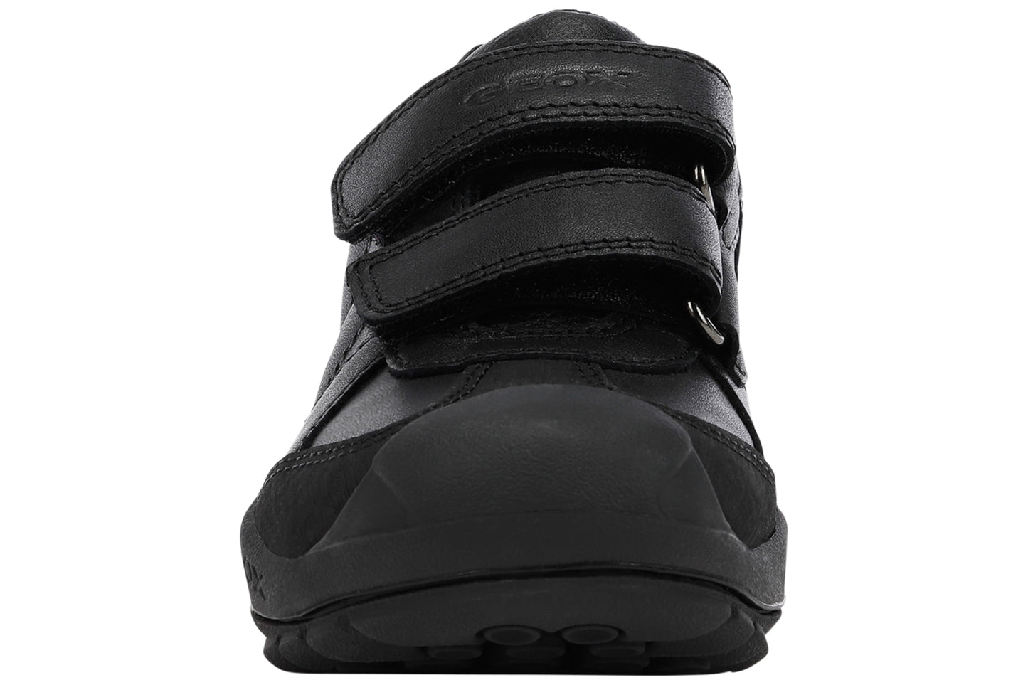 Geox J Savage WP J841WB Black Boys School Shoes