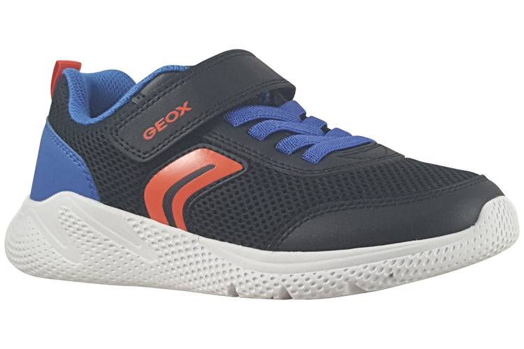 Geox J Sprintye Boy J36GBA Black/Royal Boys Sports