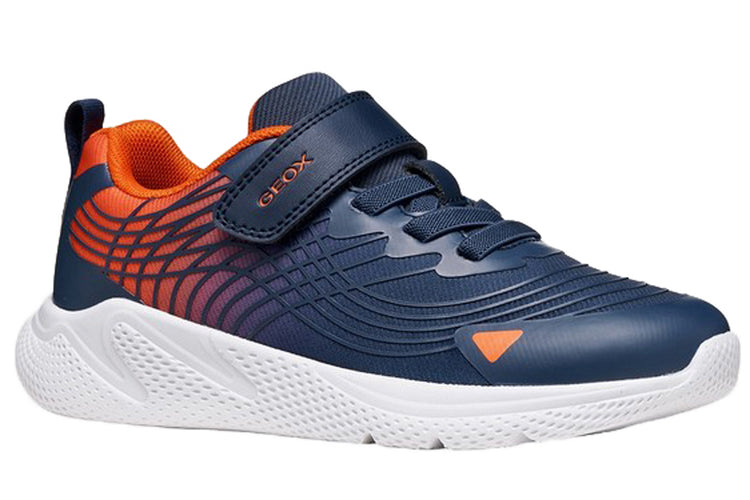 Geox J Sprintye Boy J66GBB Navy/Orange Boys Sports