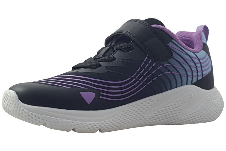 Geox J Sprintye Girl J66FWB Black/Pink Girls Sports