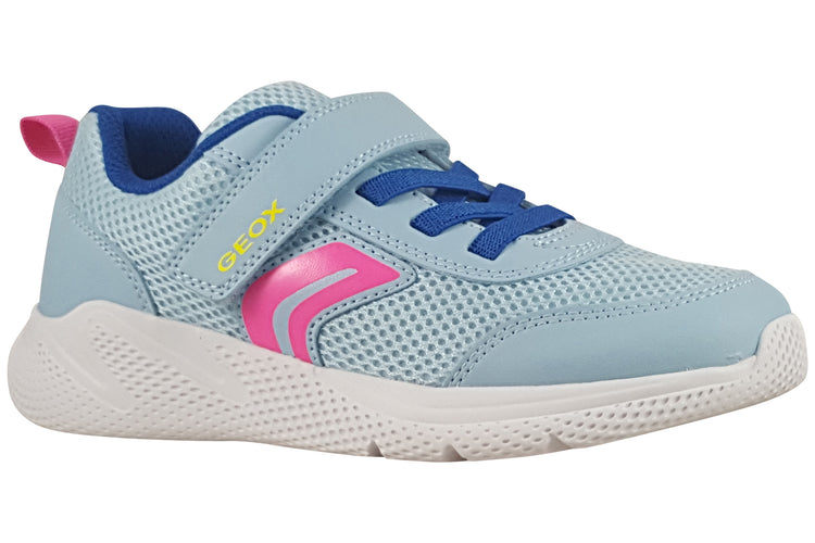 Geox J Sprintye Girl J36FWB Sky/Royal Girls Sports