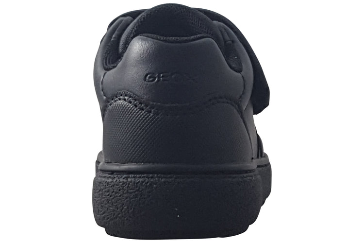 Geox J Theleven Boy J56LDG Black Boys School Shoes
