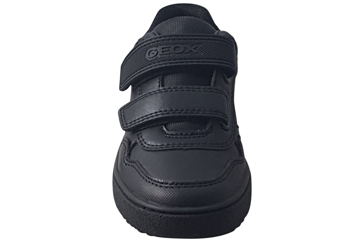Geox J Theleven Boy J56LDG Black Boys School Shoes