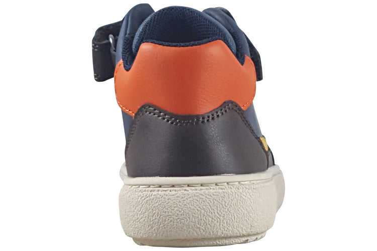 Geox J Theleven Boy J56LDB Brown/Navy Boys Boots