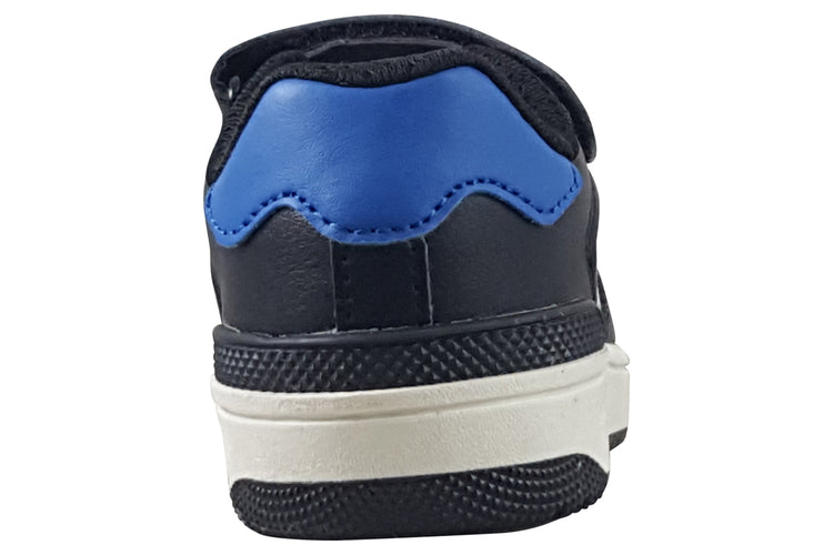 Geox J Washiba Boy J46LQA Black/Royal Boys Shoes