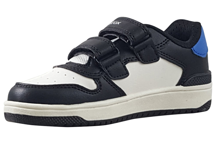 Geox J Washiba Boy J46LQA Black/Royal Boys Shoes