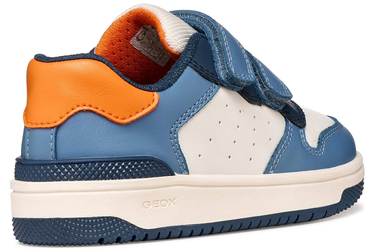 Geox J Washiba Boy J46LQA White/Avio Boys Shoes