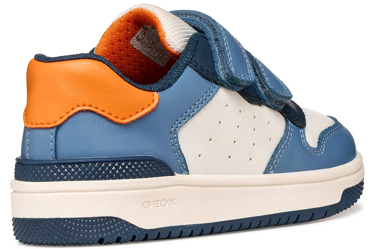 Geox J Washiba Boy J46LQA White/Avio Boys Shoes