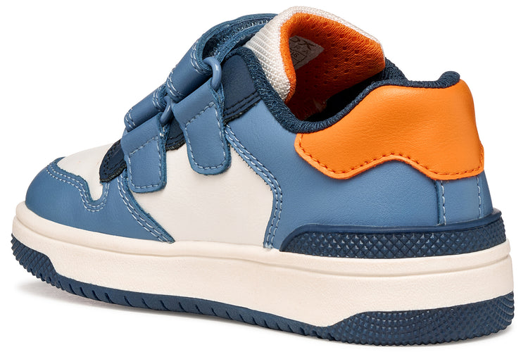 Geox J Washiba Boy J46LQA White/Avio Boys Shoes