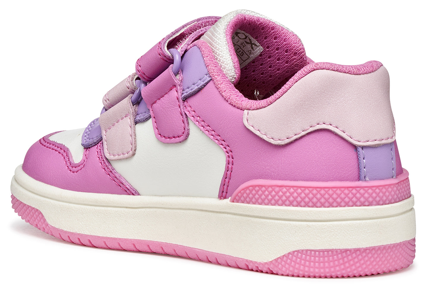 Geox J Washiba Girl J45HXB Pink/Lilac Girls Shoes