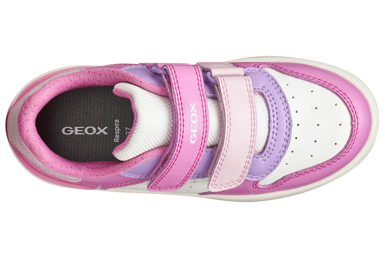 Geox J Washiba Girl J45HXB Pink/Lilac Girls Shoes