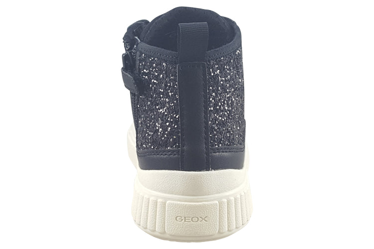 Geox Laquinny GD J46M3D Black (White) Girls Boots