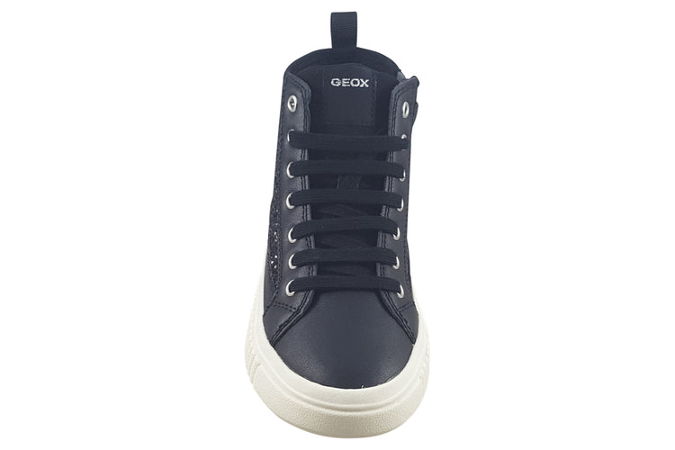 Geox Laquinny GD J46M3D Black (White) Girls Boots