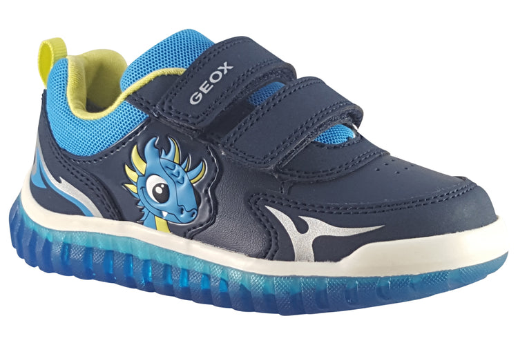 Geox Lightyloo B B465ZA Navy/Bluette Boys Sports