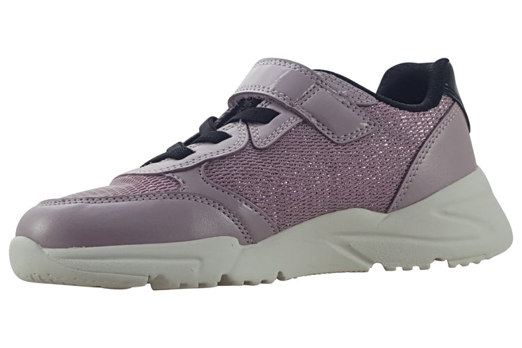 Geox Loftus G J46M2C Rose/Black Girls Sports