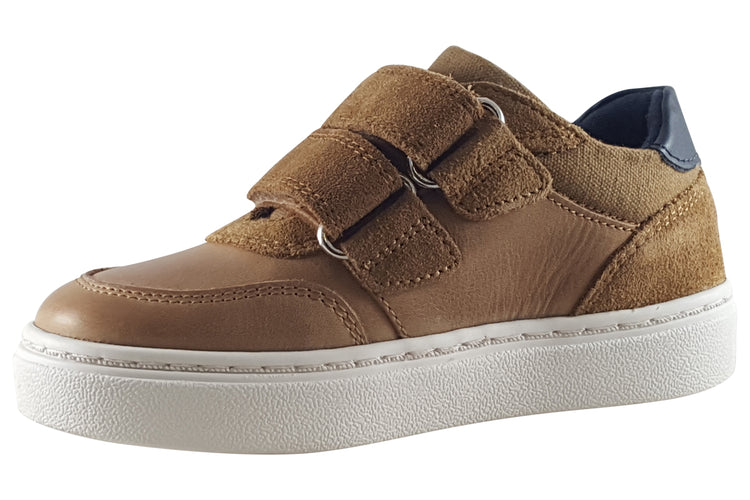 Geox Nashik Boy B455NC Caramel/Navy Boys First Shoes