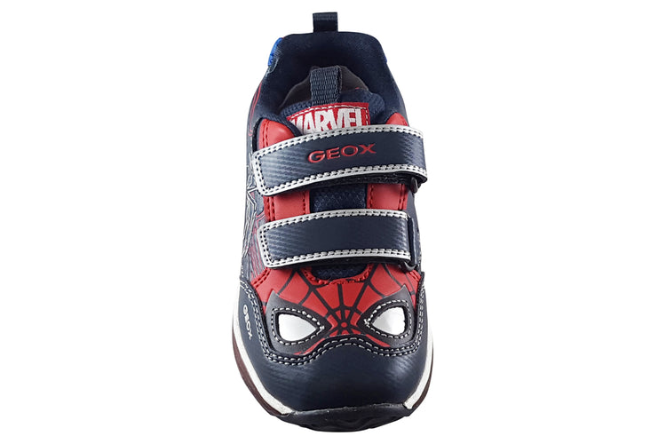 Geox Spiderman Todo B2684A Navy/Red Boys Sports