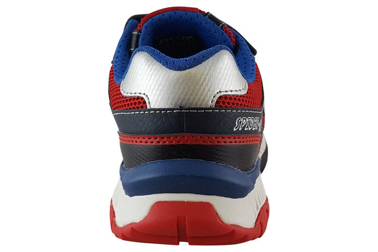 Geox Spiderman Tuono J35AXB Navy/Red Boys Sports