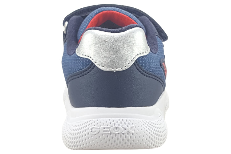 Geox Sprintye Boy B464UA Avio/Red Boys Sports