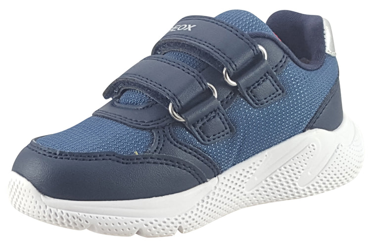 Geox Sprintye Boy B464UA Avio/Red Boys Sports