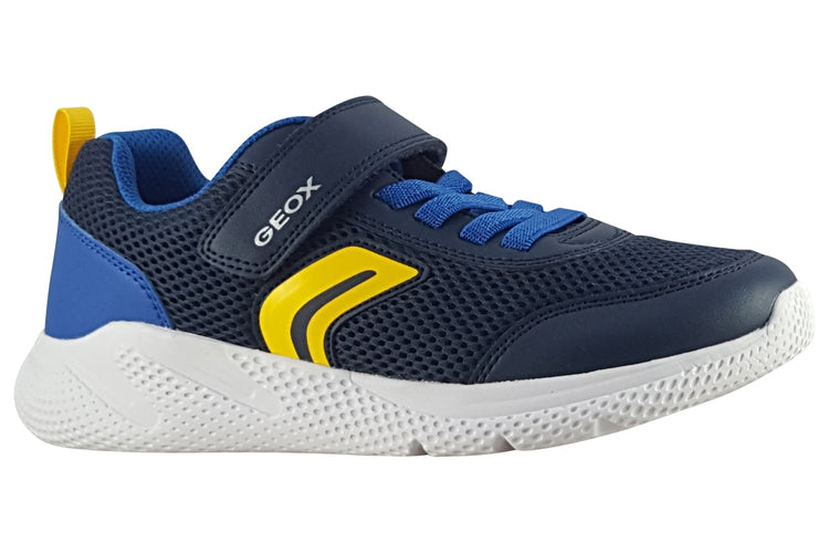 Geox J Sprintye Boy J36GBA Navy/Royal Boys Sports