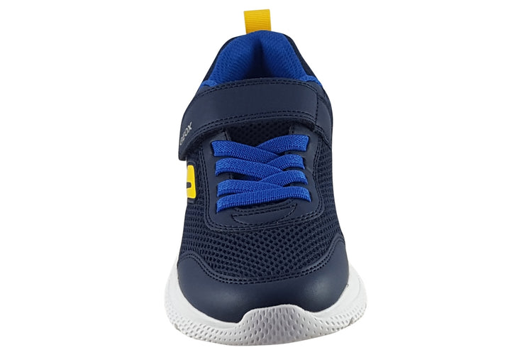 Geox J Sprintye Boy J36GBA Navy/Royal Boys Sports