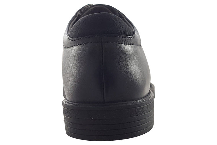 Geox Zheeno Boy J36LAA Black Boys School Shoes