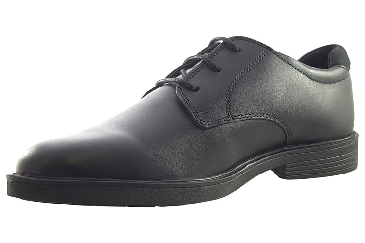 Geox Zheeno Boy J36LAA Black Boys School Shoes