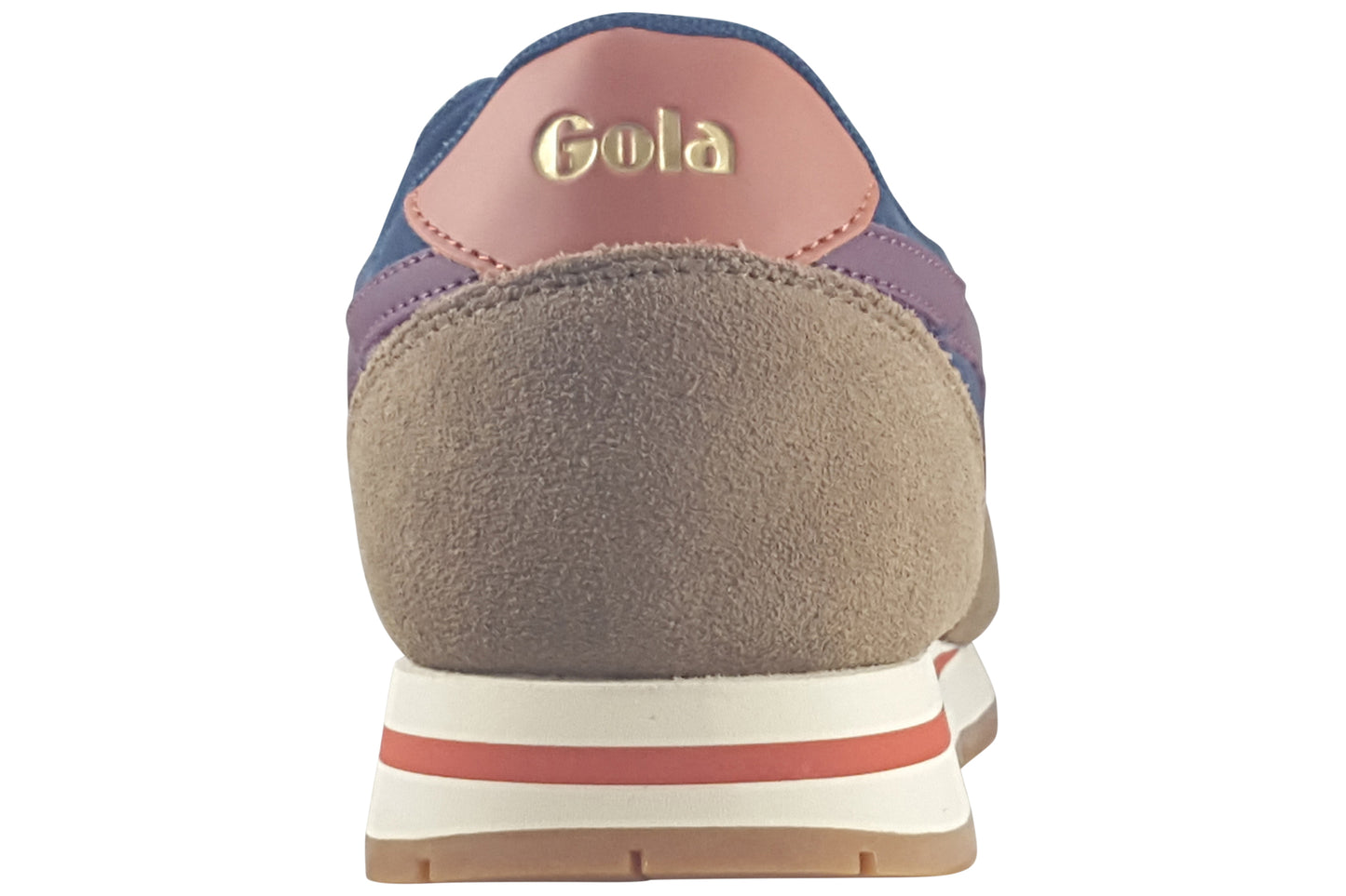 Gola Daytona Chute CMB363 Navy/Tobacco/Burgundy Mens Trainers