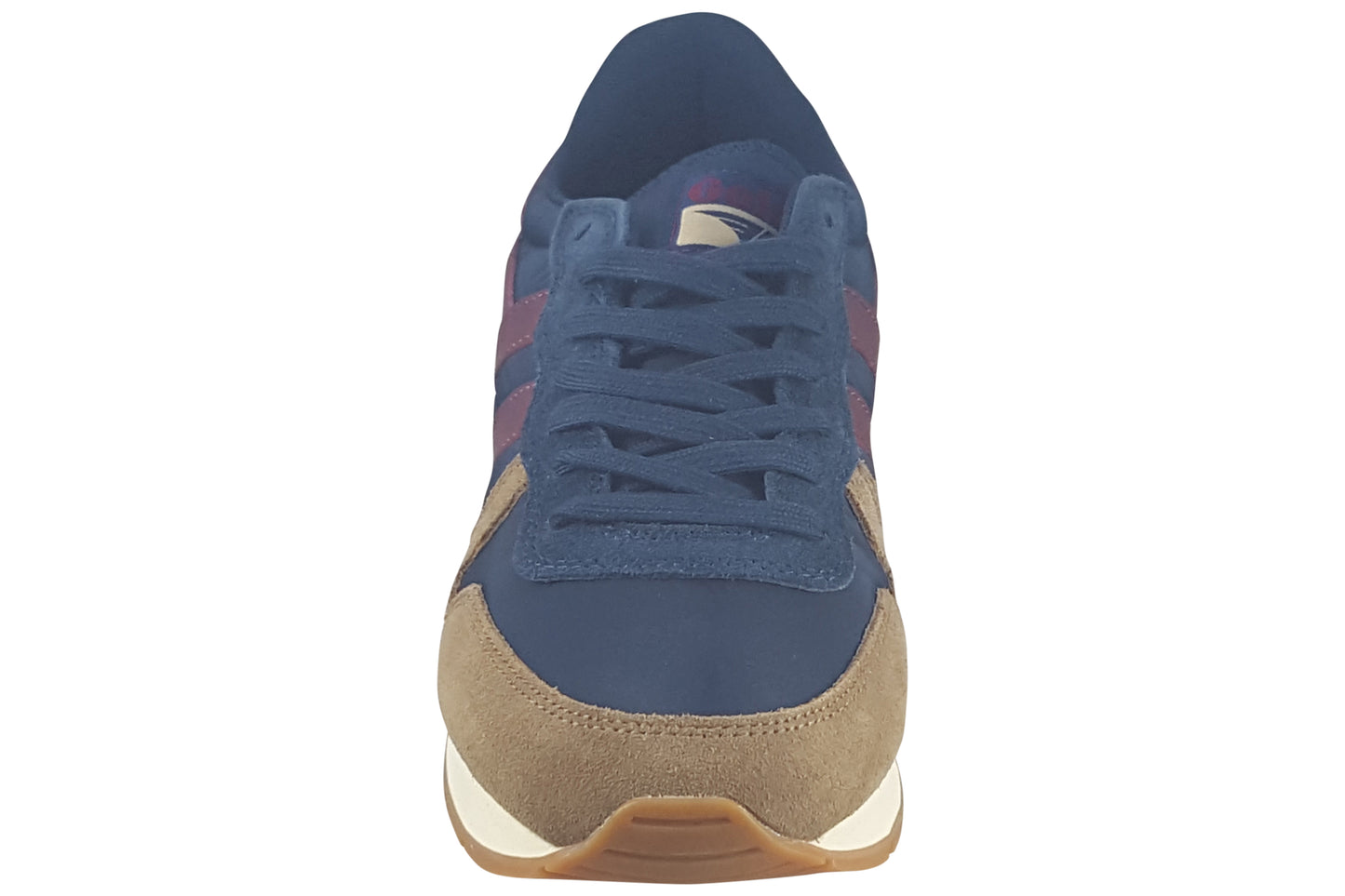 Gola Daytona Chute CMB363 Navy/Tobacco/Burgundy Mens Trainers