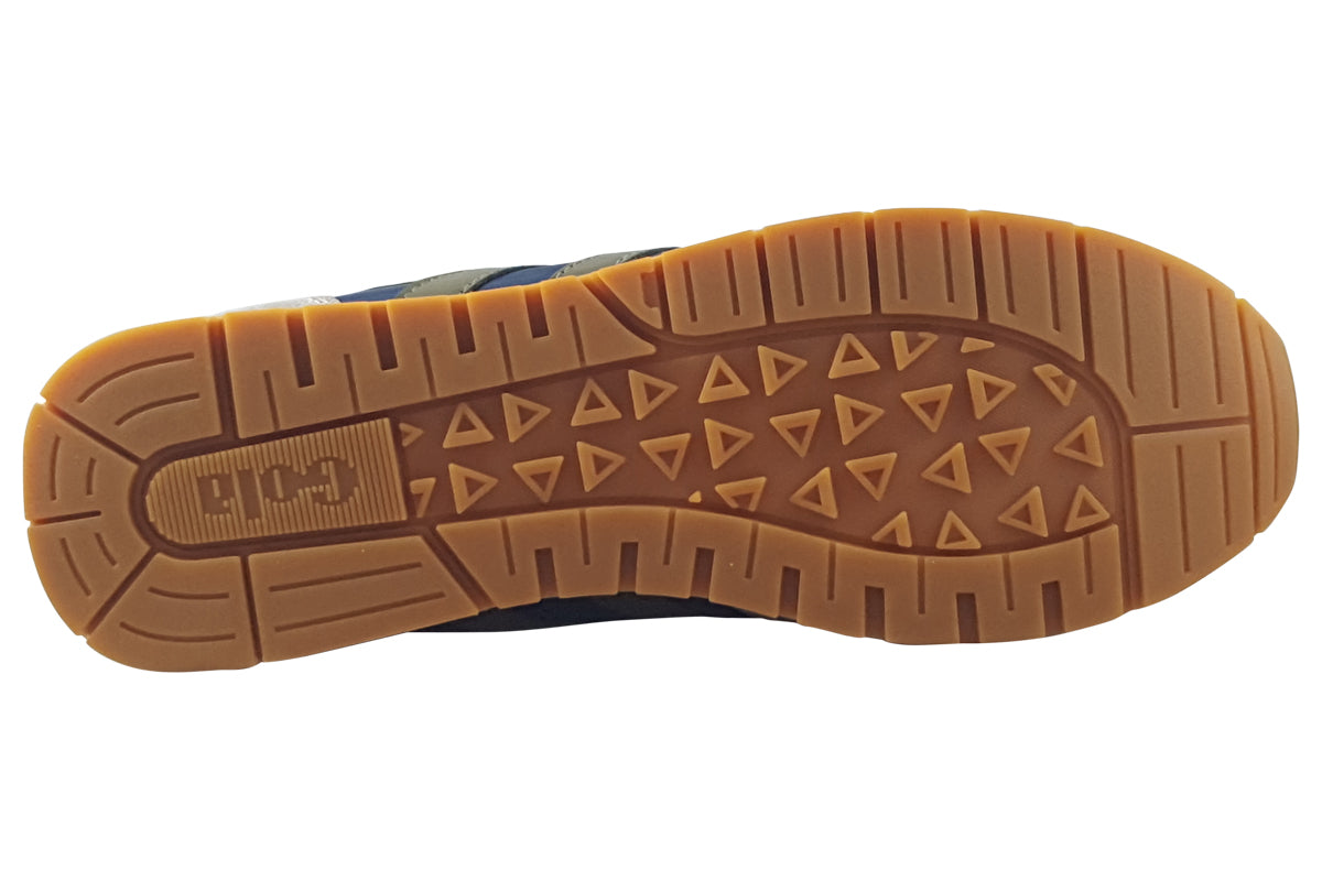 gola-daytona-chute-navy-rhine-khaki-trainers-sole