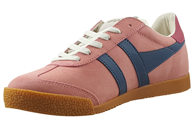 Gola Elan CLB538 Coral Pink/Moonlight/Raspberry Womens Fashion Trainers