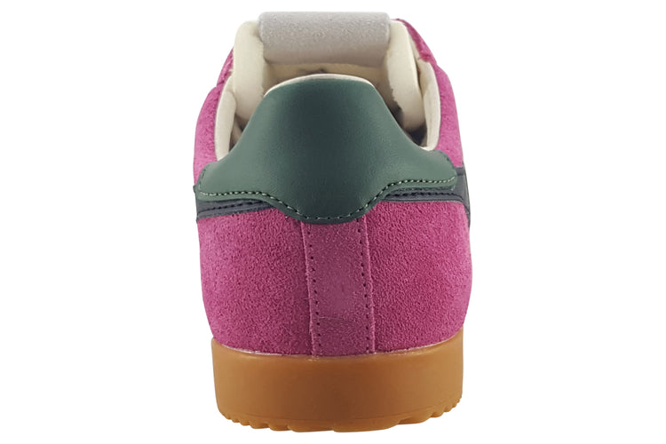 Gola Elan CLB538 Fuschia/Black/Green Womens Fashion Trainers