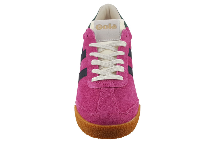 Gola Elan CLB538 Fuschia/Black/Green Womens Fashion Trainers