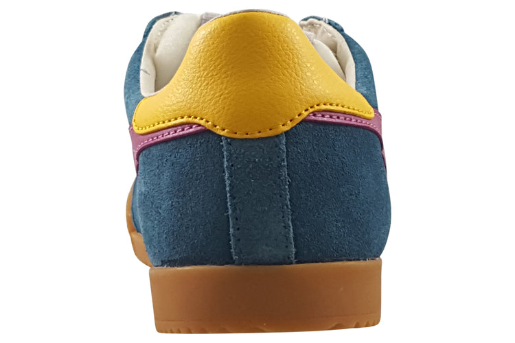 Gola Elan CLB538 Peacock/Fuchsia/Sun Womens Fashion Trainers