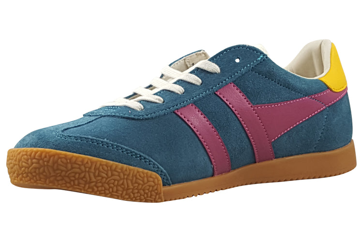 Gola Elan CLB538 Peacock/Fuchsia/Sun Womens Fashion Trainers