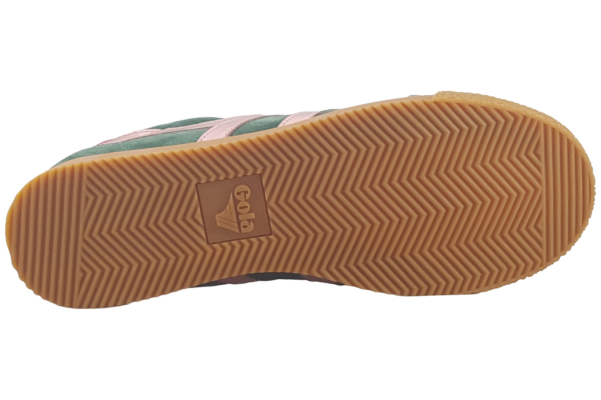 gola-elan-glitz-women-fashion-trainers-evergreen-pink-coral-sole