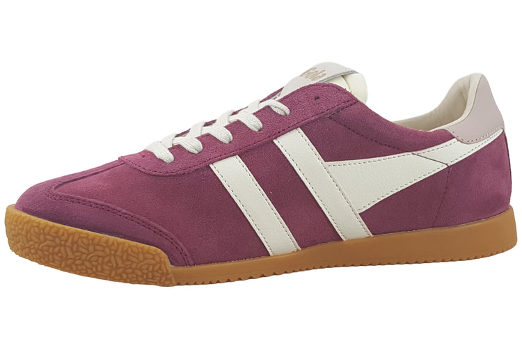 Gola Elan CLB538 Cerise/Off White/Chalk Pink Womens Fashion Trainers