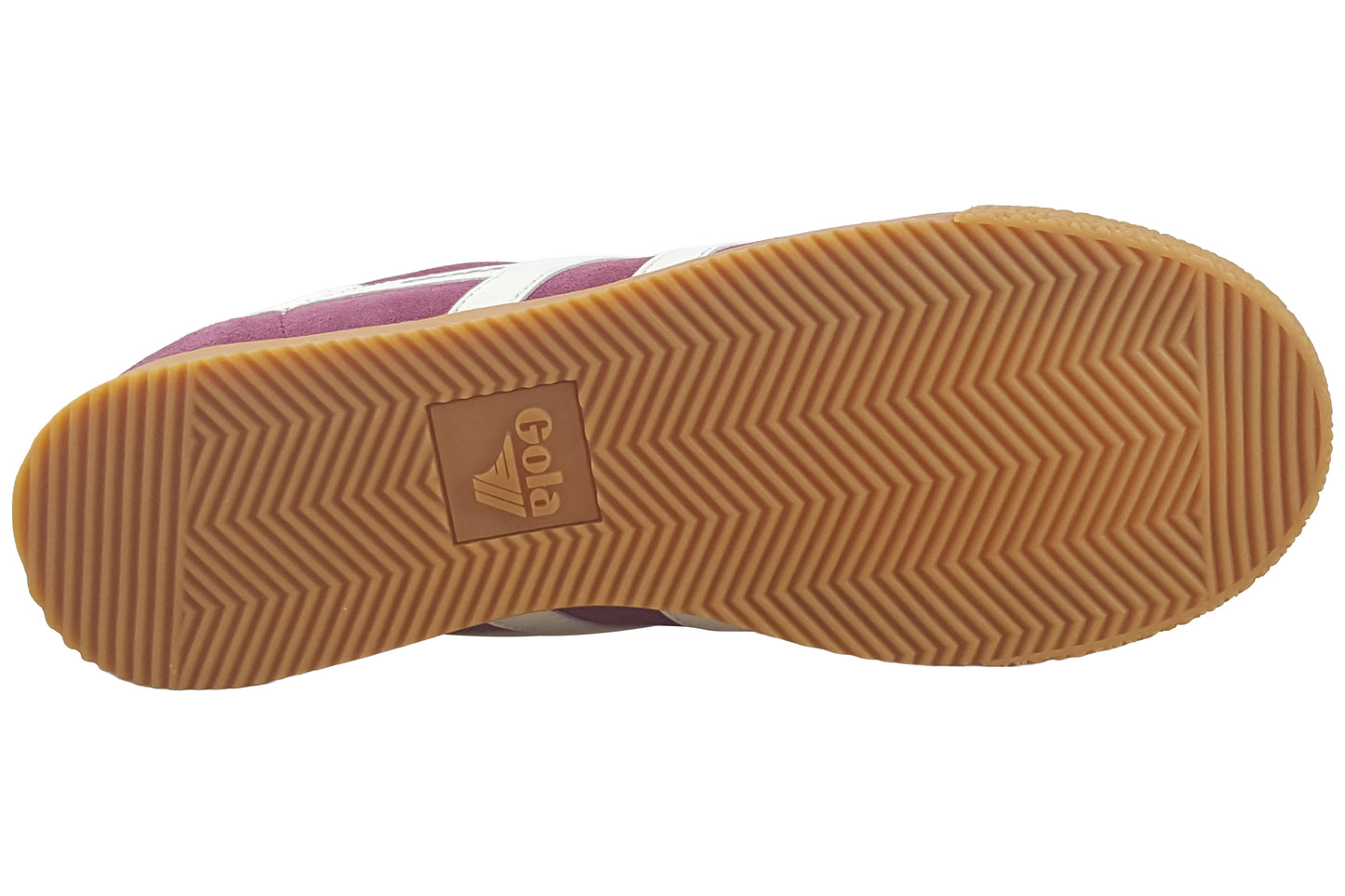 gola elan women fashion trainers cerise off white chalk pink sole