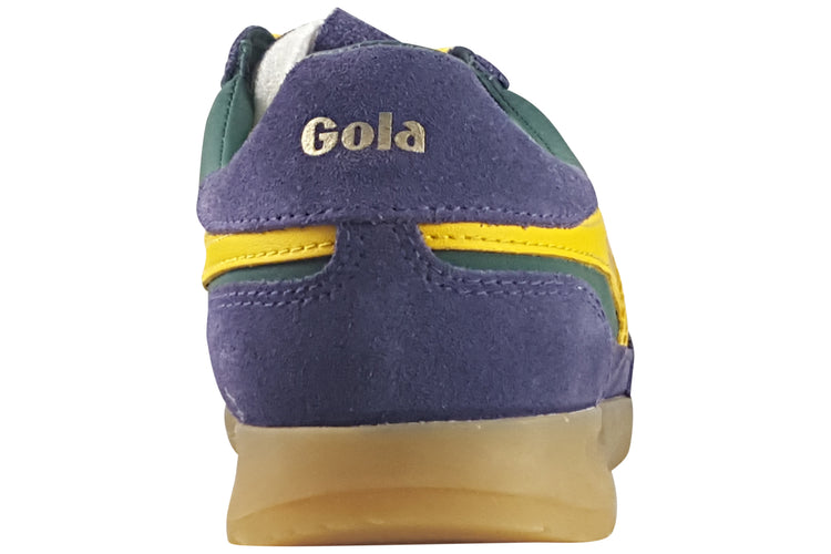 Gola Firefly CLB577 Evergreen/Plum/Sun Womens Fashion Trainers